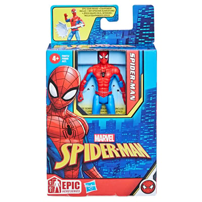 Marvel Spiderman klassiek rood/blauw 10 cm.