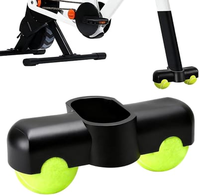 Ynkkvre - Rocker Plate Voetadapter - Met Tennisballen - Indoor Fietstrainer Accessoire - Draagbaar en Eenvoudig te Installeren