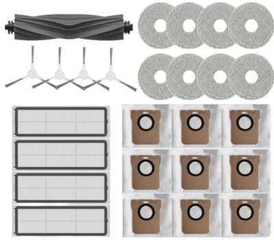 26 stuks accessoires Geschikt voor Dreame L10S Ultra/S10 Pro, Xiaomi robotstofzuiger X10 Plus