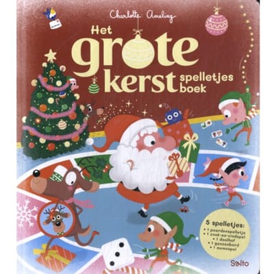 Het Grote Kerstspelletjesboek - Charlotte Ameling