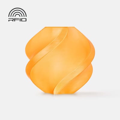 Bambu Lab PETG Translucent Filament 1.75 mm – Doorschijnend Oranje | Duurzaam & Minimale Kromtrekking