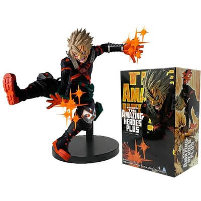 Anime My Hero Academia Model PVC 18cm Bakugou Katsuki Originele Anime Figuur Actie Verzamelfiguur Ornamenten Poppen Speelgoed Cadeau