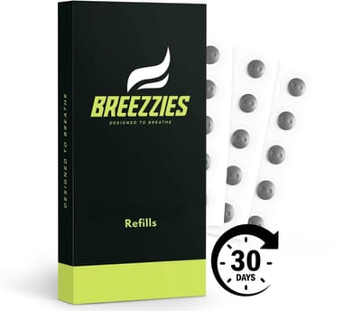 BREEZZIES Refill (30 dagen) – Set met magnetische pleisters