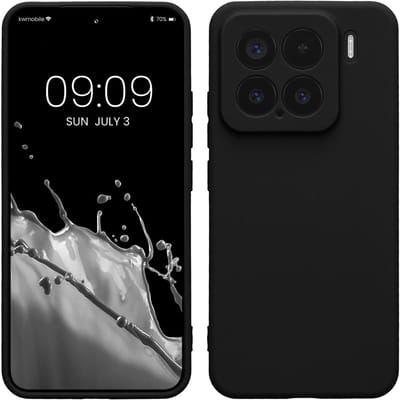 kwmobile telefoonhoesje geschikt voor Xiaomi 15 - Hoesje voor smartphone - Precisie camera uitsnede - In mat zwart