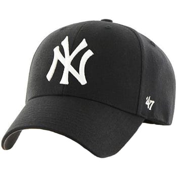 47 Brand - Honkbalpet - New York Yankees - MVP - Baseball Cap - B-MVP17WBV-BK - Unisex - Zwart - Cap - Verstelbaar