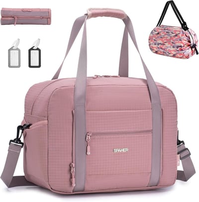 20L Waterdichte Reistas Lichtgewicht Sporttas voor Dames en Heren - Handbagage Weekendtas met Verstelbare Schouderriem - Multifunctioneel voor Reizen, Fitness en Ziekenhuis