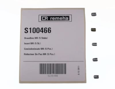 Remeha S100466 Draadbus M4 - Bevestigingshuls Ontstekingselektrode CV-ketel - Set van 5 stuks