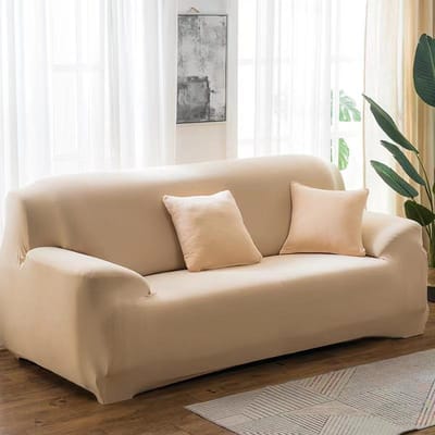 Elastische stevige bankhoes 1/2/3/4 zits hoes voor bank, bank, fauteuil, L-vormige hoekbankhoes, hoes voor woonkamer 2-seat 145-185cm