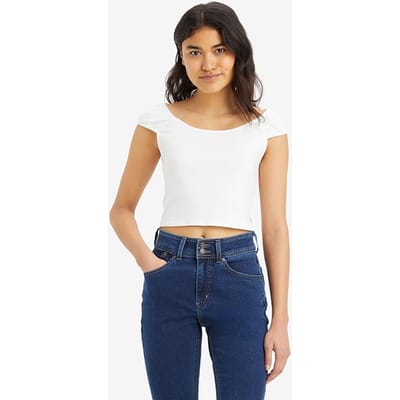 Levi's Lucille Blouse Navy Maat: S | Blouses Outlet | Dames | Blauw