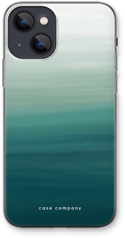Case Company® - Hoesje geschikt voor iPhone 13 mini hoesje - Ocean - Soft Cover Telefoonhoesje - Bescherming aan alle Kanten en Schermrand