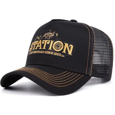 Nieuwe Netten Hoed Station Retro Motorfiets Vrachtwagen Hoed Straat Skateboarden Hiphop Hoed Heren En Dames Zelfde Zonneklep Baseballpet