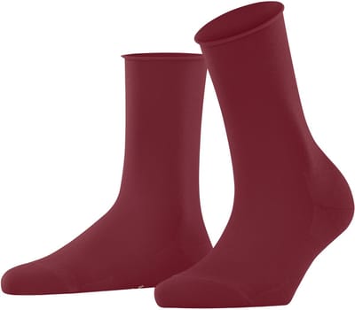 FALKE Active Breeze eenkleurig lyocell sokken dames rood - maat 39-42