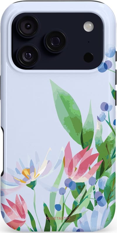 Casetastic hoesje geschikt voor Apple iPhone 17 Pro - MagSafe - Dubbellaagse bescherming - Dromen in pastel - Fashion Case - Lichtgrijs Mintgroen