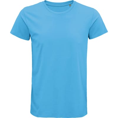 SOLS Heren Crusader Organisch T-shirt (Aqua Blauw)