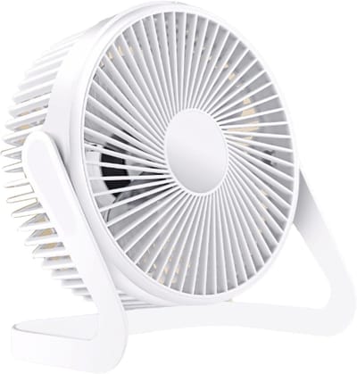VHV - Bureauventilator - usb bureauventilator - USB oplaadbaar, stil - voor kantoor, slaapkamer, thuiswerken
