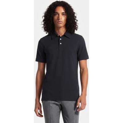 Brooks Brothers Smooth Jersey Cotton Navy Size: S | Polo Shirts Outlet | Heren | Blauw