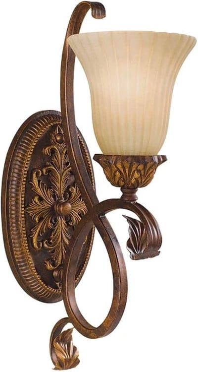 Wandlamp - Steady Lighting - Metaal -  - E27 - L: 22.9cm - Voor Binnen - Woonkamer - Eetkamer - Tortoise