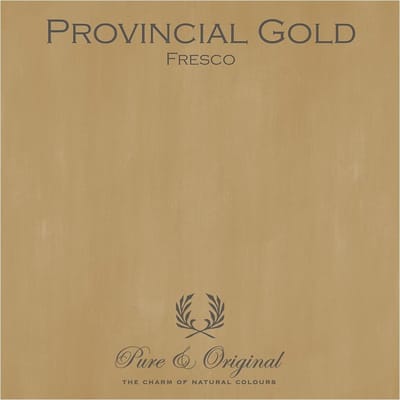 Pure & Original Fresco Kalkverf Provincial Gold 1 L