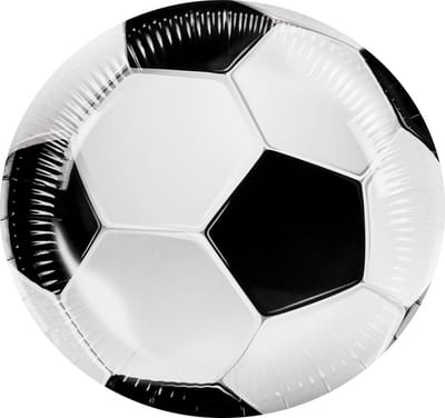 Boland - Set 10 papieren bordjes Voetbal - Voetbal - Voetbal - EK/WK - Supporter