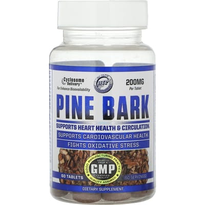 Hi Tech Pharmaceuticals, Dennenschors, 200 mg, 60 Tabletten
