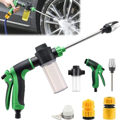 Krachtige Tuinspuit met Messing Mondstuk, Robuuste Waterstraal voor Tuin en Terras, Ideaal voor Diverse Toepassingen