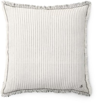 Marc O'Polo Fine Stripe Sierkussen Antraciet - 40x60 cm