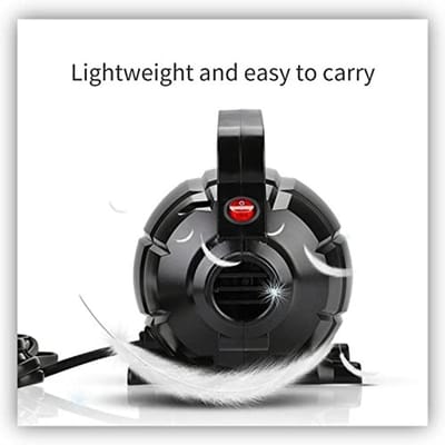 Dailygoods - Multifunctionele Elektrische Luchtpomp - 17000 Pa, 600W