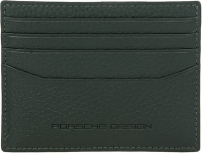 PORSCHE DESIGN Leren Kaarthouder Classic Cardholder 8 Cedar Green Donkergroen
