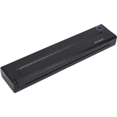 Support pour imprimante à pochoirs pour ordinateur portable, impression thermique sans fil portable pour papier transfert 210 mm 218 mm black