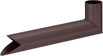 Regenpijp PVC 50mm Donkerbruin - Betrouwbare Hemelwaterafvoer
