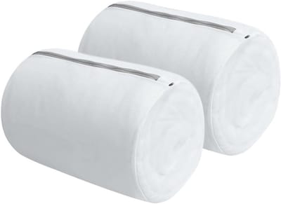 Set van 2 Mesh Waszakken met Rits voor Kleding, Ondergoed en Bh's - Ideaal voor Wassen en Beschermen van Delicate Stoffen