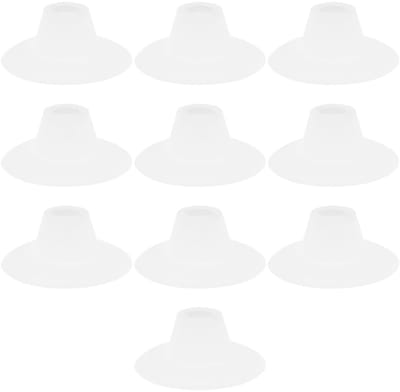 Dailygoods- Regenkap 10 Stuks - Tent Regenkappen - Kunststof - Weerbestendig - Bescherming tegen Regen - Voor Luifelstok - Tentbescherming