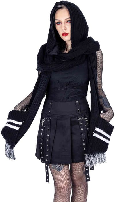 Heartless - Hecate Sjaal - Zwart