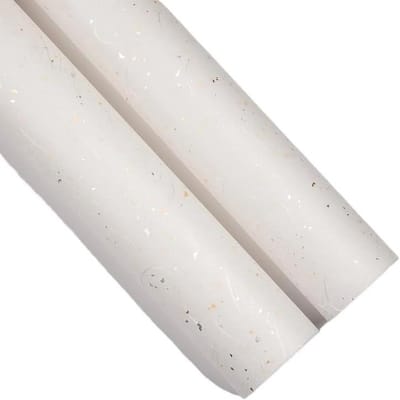 Inpakpapier met pailletten - Papier voor kaarten - Cadeaus versieren - Goud en zilver design - 10 vellen 60x60cm - Rood