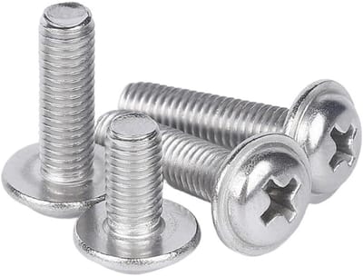Zelftappende schroeven - Metaalschroeven bouten - Bevestigen in metaal - Roestvrij staal - M2.5 x 10 mm - Zilverkleurig