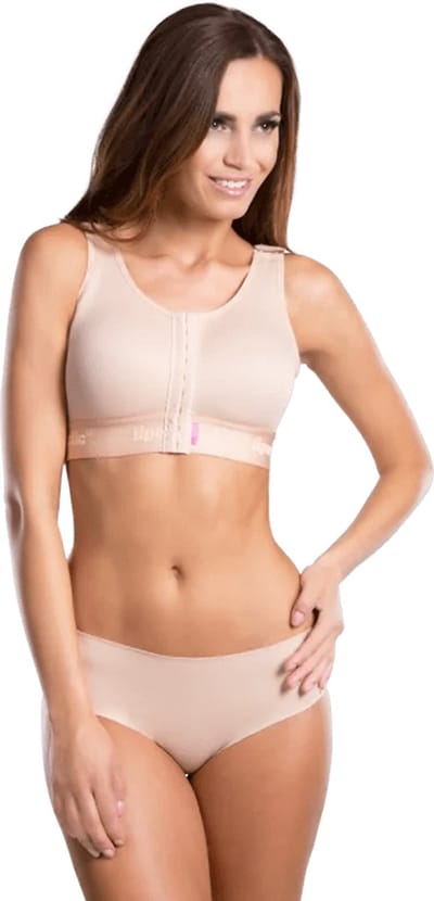 Lipoelastic compressiebeha PI ideal - Maat XS - Zwart