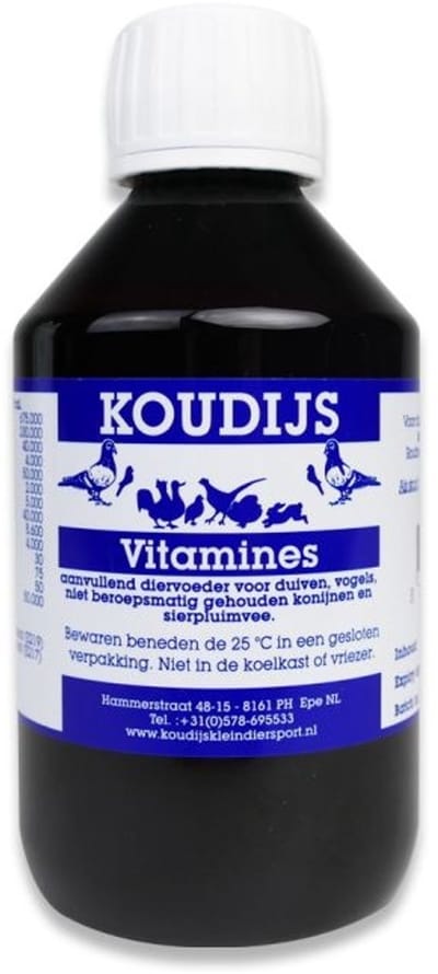 Koudijs vitamines vloeibaar - Supplementen - Vogelvoer - Duiven