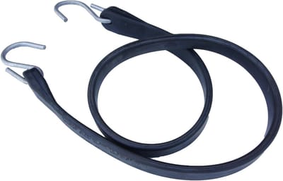 Spanbanden Set - Zware Elastieken - Vervoer Vastzetten - Duurzaam Rubber - 50 Stuks 53cm - Zwart