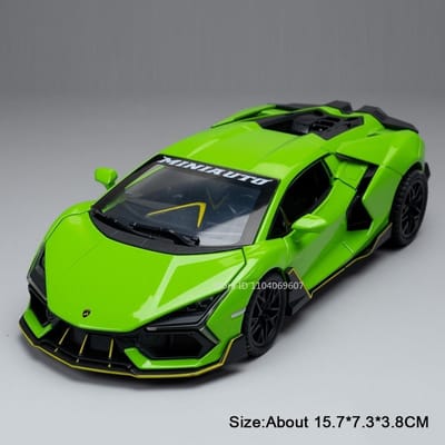 1:32 Huracan Revuelto Mansory Model Superauto Speelgoed Legering Diecast Deuren Geopend Terugtrekken Verfijnd Interieur Collectie Sportauto's
