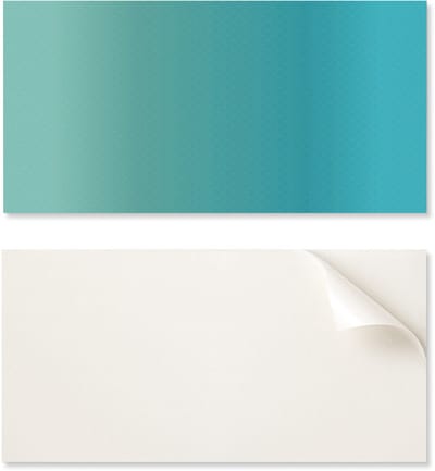 Zelfklevend vinylpaneel voor hal, 100x50 cm, stijlvol kleurverloop met patroon.