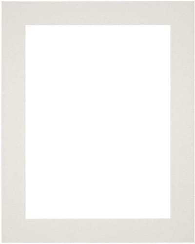 Passe-Partout Fotomaat 40x55 cm - Lijstmaat 50x65 cm - Lichtgrijs - Museumkarton - Fotolijst niet inbegrepen