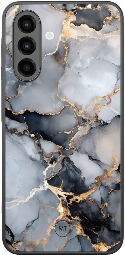 Hoesje geschikt voor Samsung Galaxy A26 - Marble mist - TPU Hard Case Backcover - Grijs - Mooie Telefoonhoesjes
