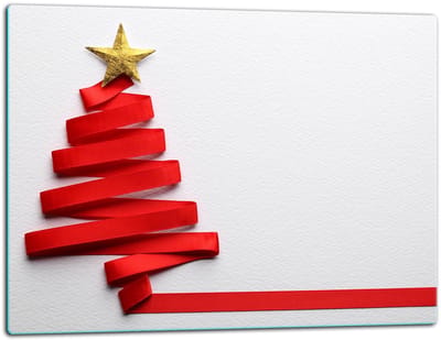 TMK ArtDeko - Snijplank - 52x40 cm - Glazen Beschermplaat - Levendige Kleuren