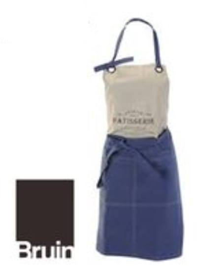 Patisserie Premium French Keuken Schort - Bruin