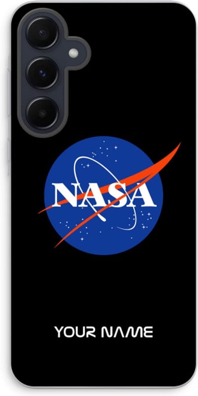 Gepersonaliseerd - Case Company® - Hoesje geschikt voor Samsung Galaxy A55 hoesje - NASA - Soft Cover Telefoonhoesje - Bescherming aan alle Kanten en Schermrand