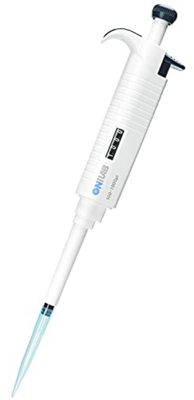 Instelbare eenkanaalpipet 2-20 ul - Nauwkeurige micropipet voor laboratoria