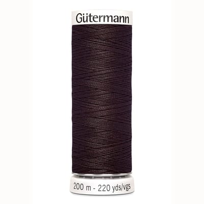 Gütermann Alles Naaigaren, Bruin  Nr. 023, 200 meter, Per stuk.