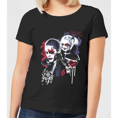 DC Comics Suicide Squad Harleys Puddin Dames T-shirt - Zwart - 3XL