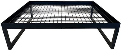 Hondenbed BIA Air Frame - Standaard Zwart - 72x62x17 cm, Ventilatie, Schoonmaakvriendelijk