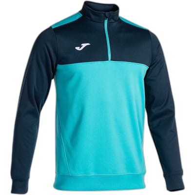 Joma Winner Sweatshirt Met Halve Rits Blauw S Man